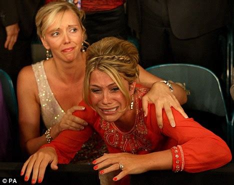 Ricky Hatton's fiancée Jennifer collapses in tears as he.